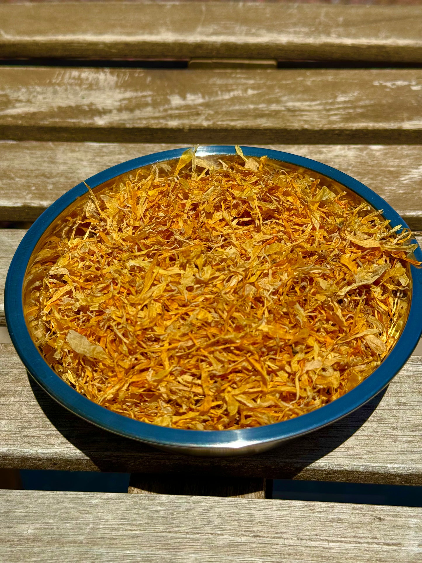 Marigold petals