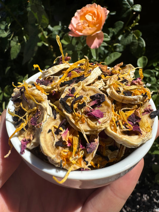 Floral Banana Chips